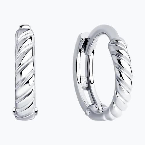 Серьги из серебра из серебро — вид 2