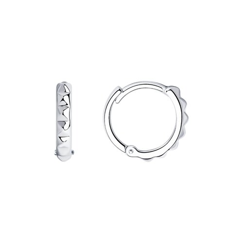 Серьги из серебра