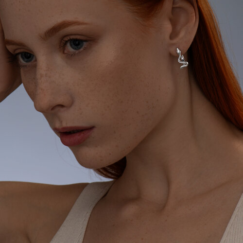 Серьги из серебра из серебро — вид 3