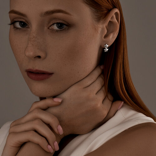 Серьги из серебра из серебро — вид 3