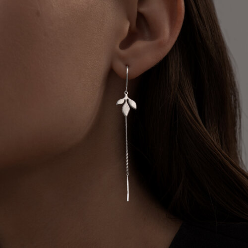 Серьги из серебра из серебро — вид 3