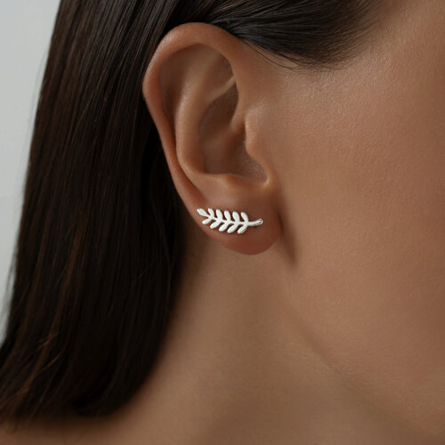 Серьги из серебра из серебро — вид 2