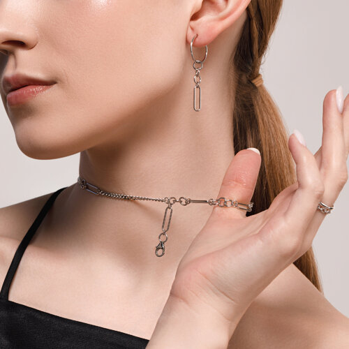 Серьги из серебра из серебро — вид 2