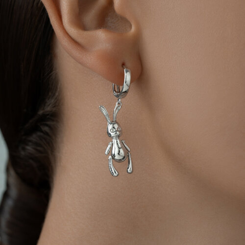 Серьги из серебра из серебро — вид 2