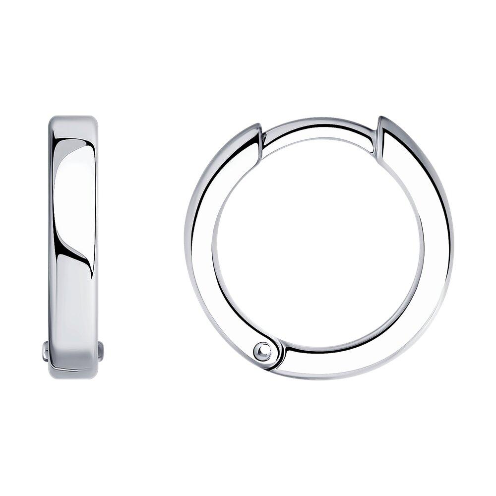 Серьги из серебра - видео на модели