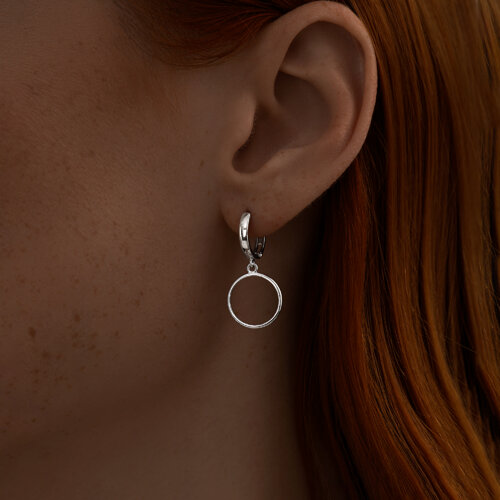 Серьги из серебра из серебро — вид 2