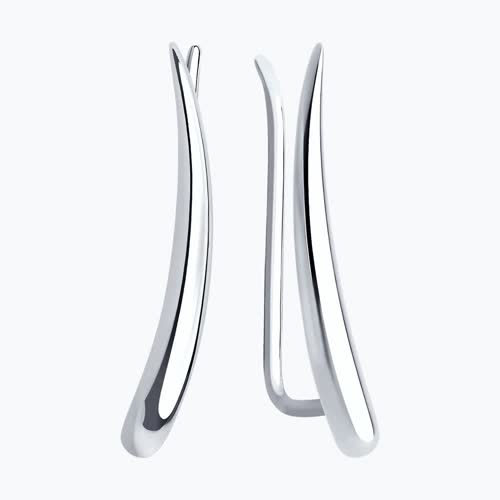 Серьги из серебра из серебро — вид 2