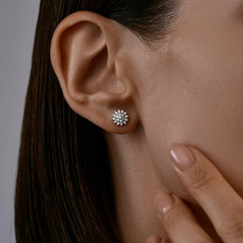 серьги из серебро — вид 2