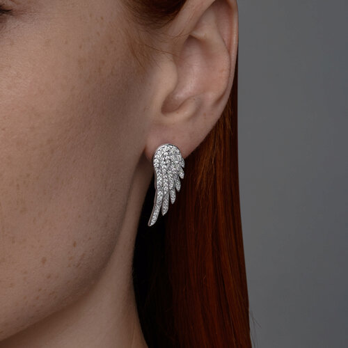 серьги из серебро — вид 2