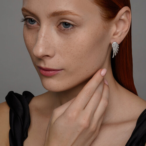 серьги из серебро — вид 3