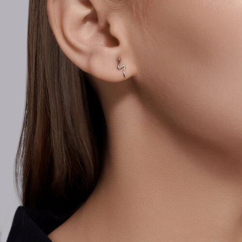 Серьги из серебра из серебро — вид 3