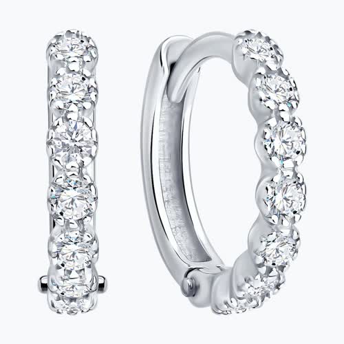 серьги из серебро — вид 2