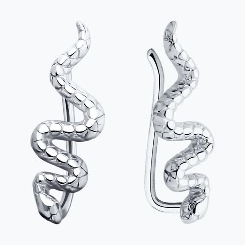 Серьги из серебра из серебро — вид 2