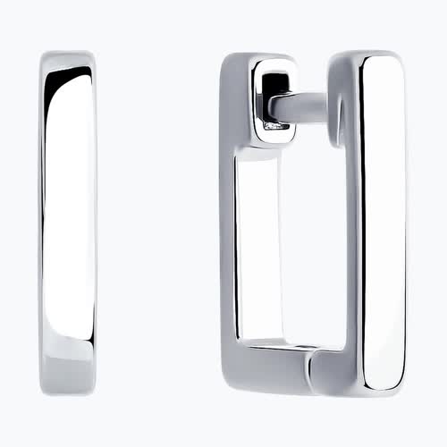 Серьги из серебра из серебро — вид 2