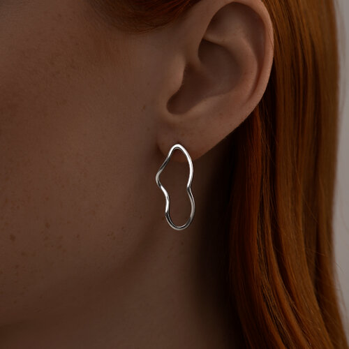 Серьги из серебра из серебро — вид 3