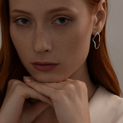 Серьги из серебра из серебро — вид 4