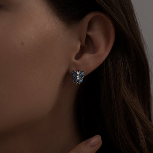 серьги из серебро — вид 2