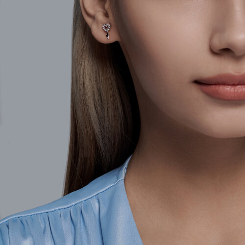 серьги из серебро — вид 3