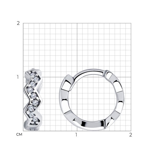 серьги из серебро — вид 4