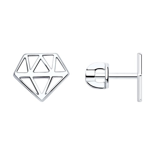 Серьги из серебра - видео