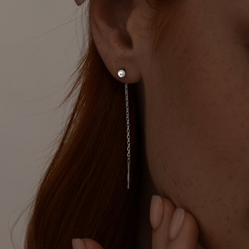 Серьги из серебра из серебро — вид 3