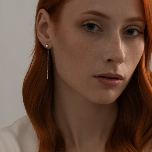 Серьги из серебра из серебро — вид 4