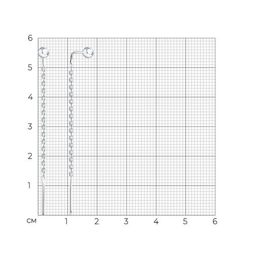 Серьги из серебра из серебро — вид 5