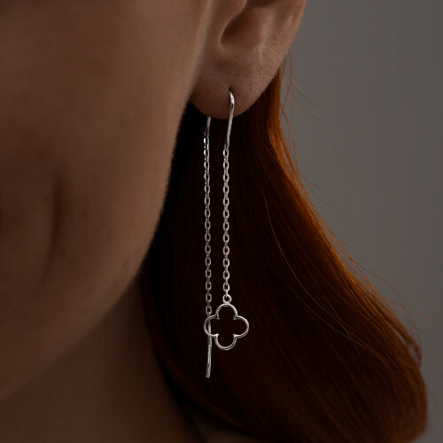 Серьги из серебра из серебро — вид 3