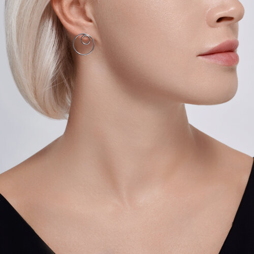 Серьги из серебра из серебро — вид 3