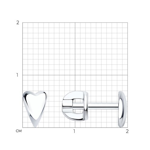 Серьги из серебра из серебро — вид 4