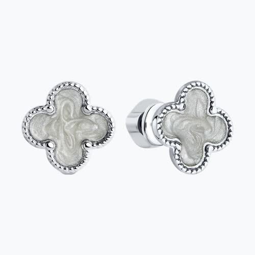 Серьги из серебра с эмалью из серебро — вид 2