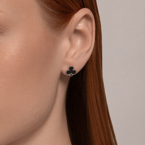 Серьги из серебра с эмалью из серебро — вид 4