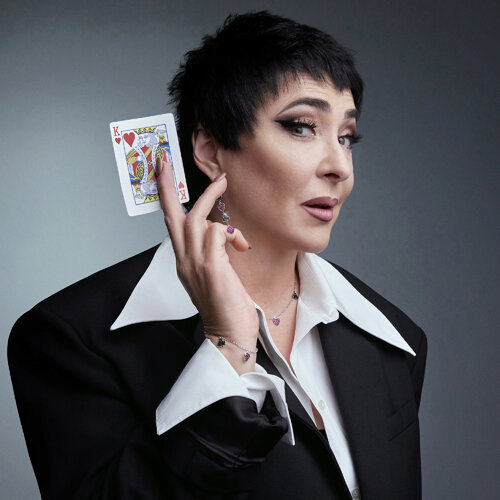 Серьги из серебра с фианитами из серебро — вид 3