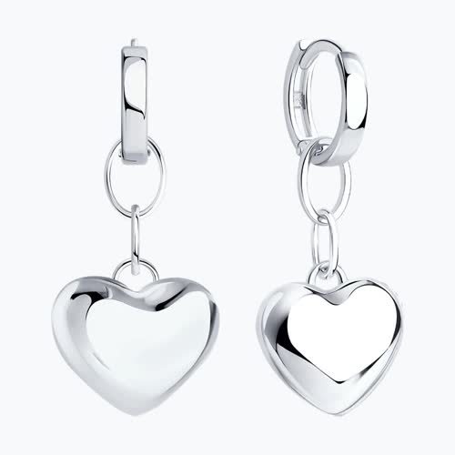 Серьги из серебра из серебро — вид 2