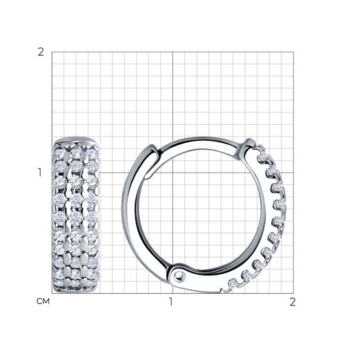 серьги из серебро — вид 4