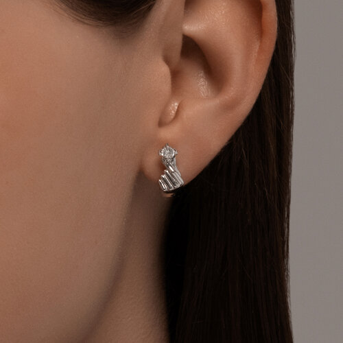 серьги из серебро — вид 3