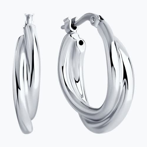 Серьги из серебра из серебро — вид 2