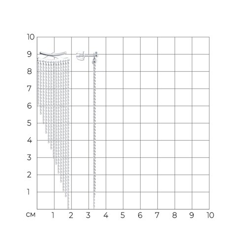Серьги из серебра из серебро — вид 4