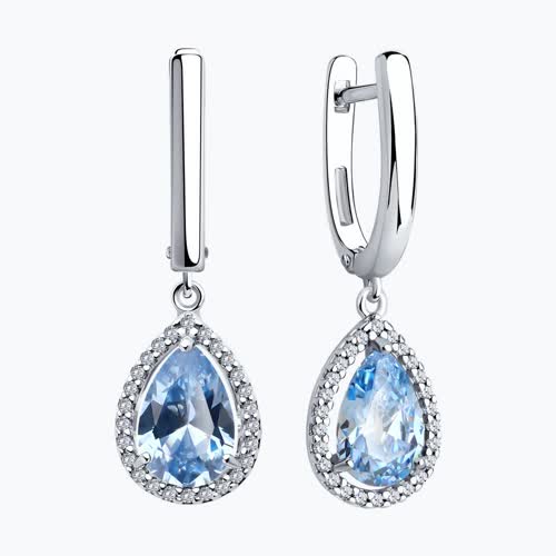 серьги из серебро — вид 2