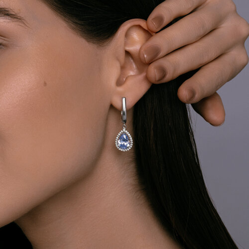 серьги из серебро — вид 3