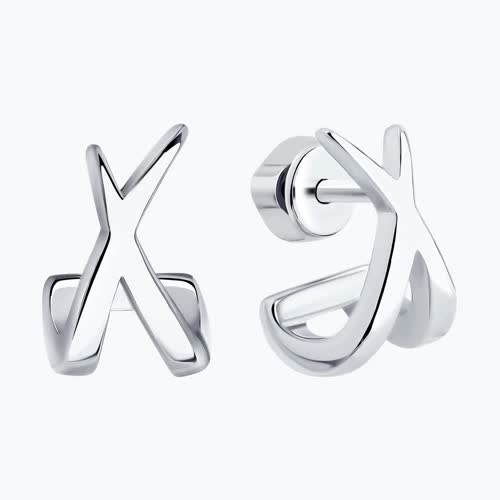 Серьги из серебра из серебро — вид 2