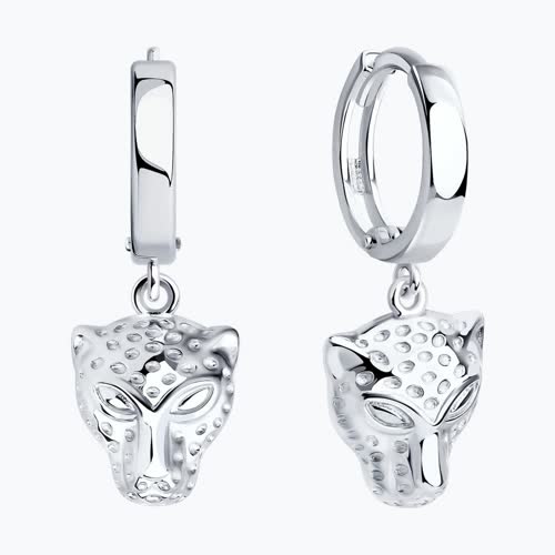 Серьги из серебра из серебро — вид 2