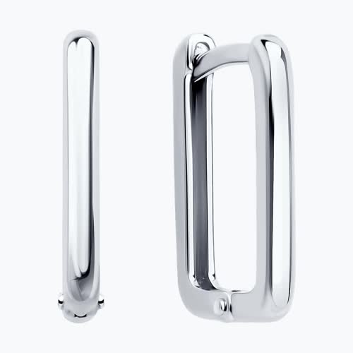 Серьги из серебра из серебро — вид 2