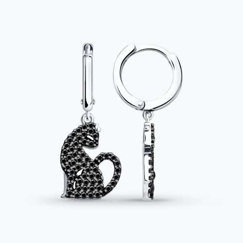 серьги - видео на модели