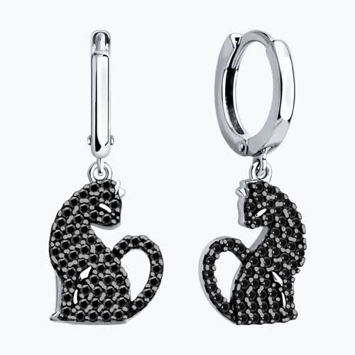 серьги из серебро — вид 2