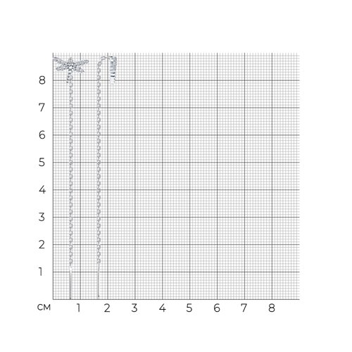 Серьги из серебра с фианитами из серебро — вид 4