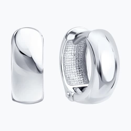 Серьги из серебра из серебро — вид 2