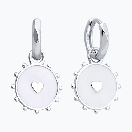 Серьги из серебра с эмалью из серебро — вид 2