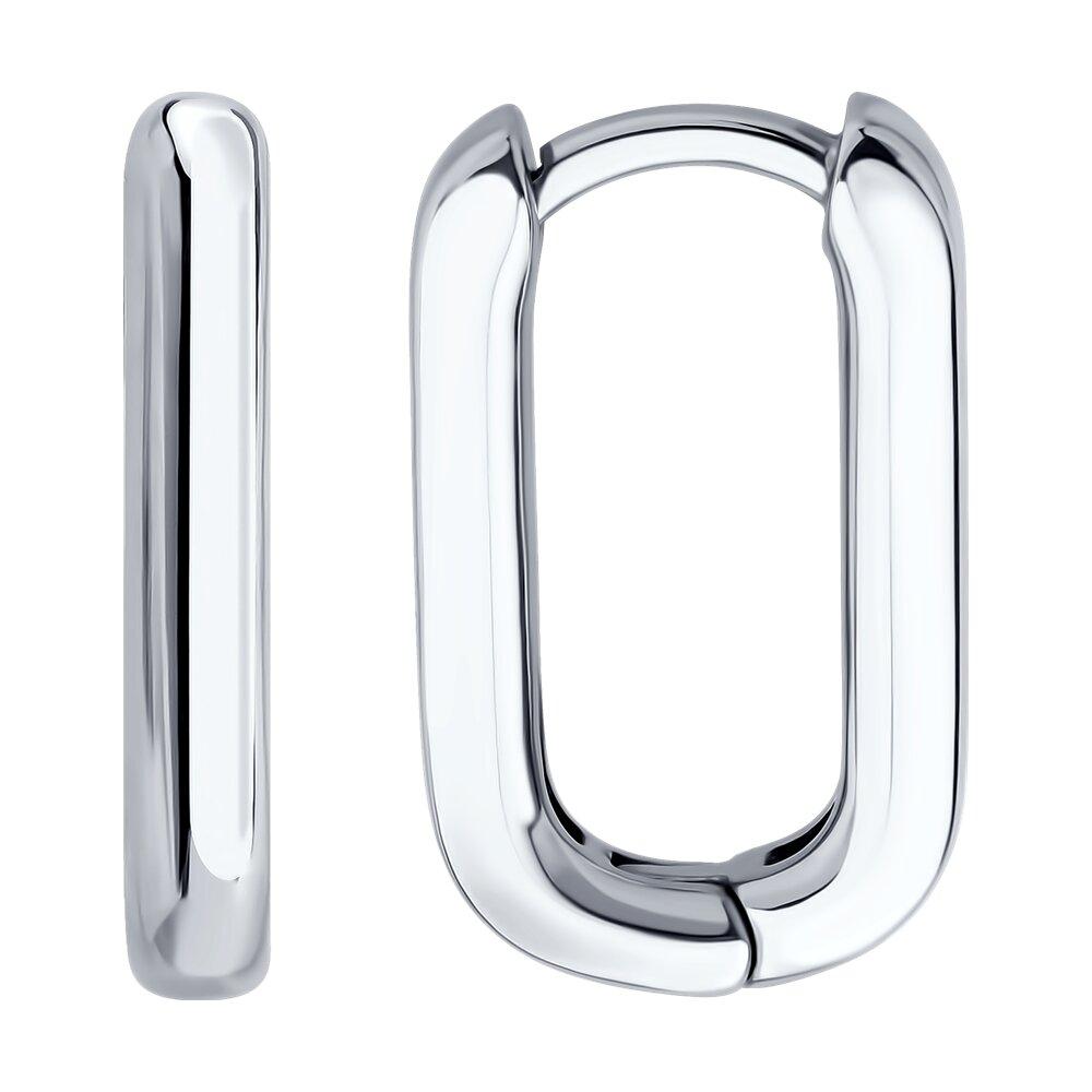 Серьги из серебра - видео на модели