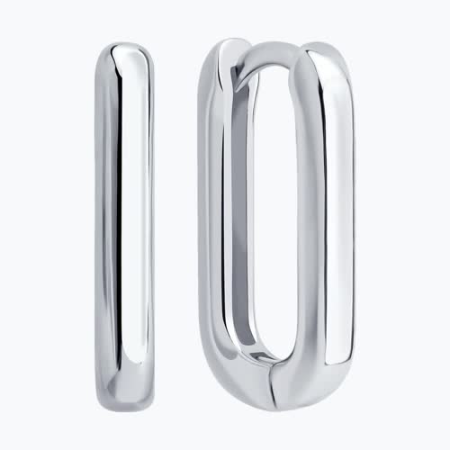 Серьги из серебра из серебро — вид 2